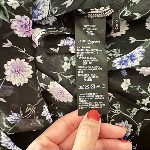 Kooples Blouse Size XS - Picture 4 of 4